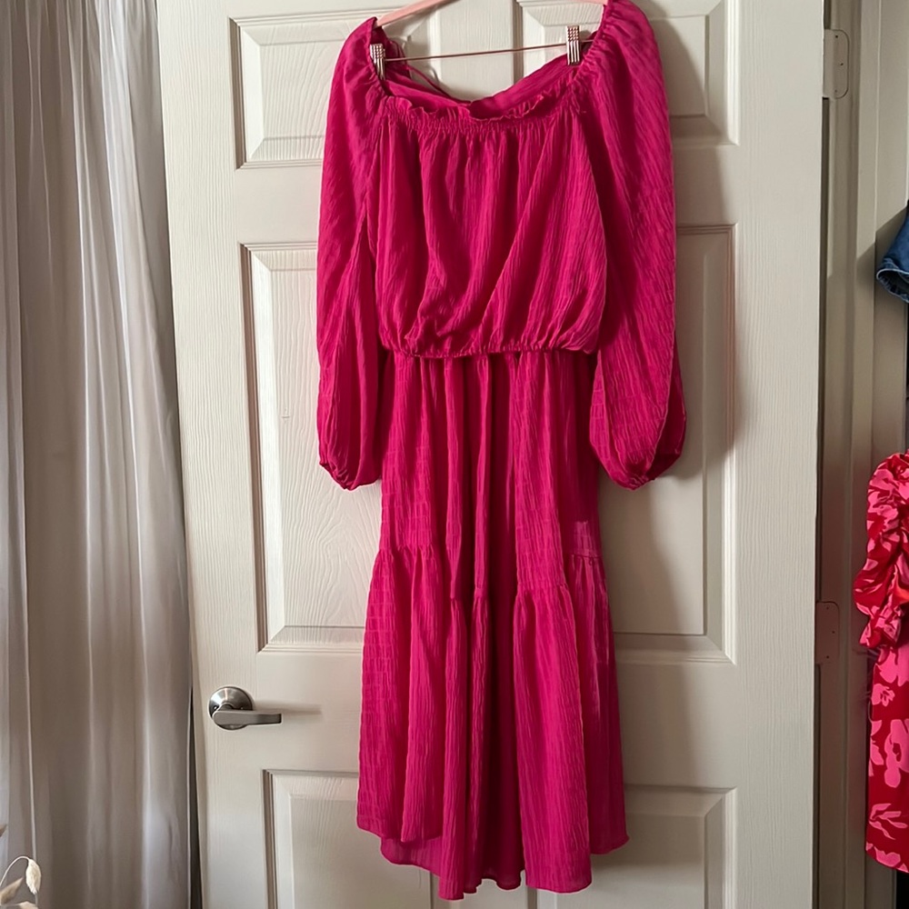 PINK LILY Pink 2 pc Maxi Skirt Set